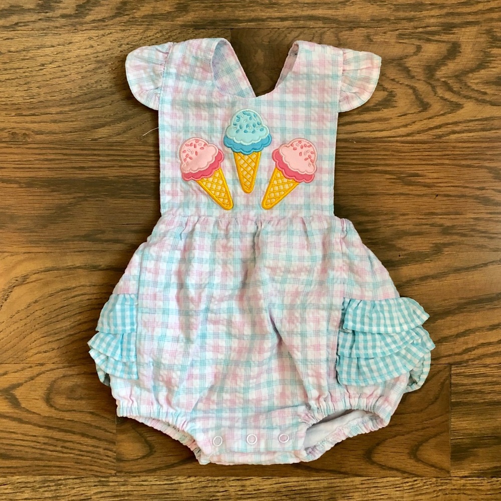 Classic Whimsy ice cream bubble! ❤️🌸✨appliqué